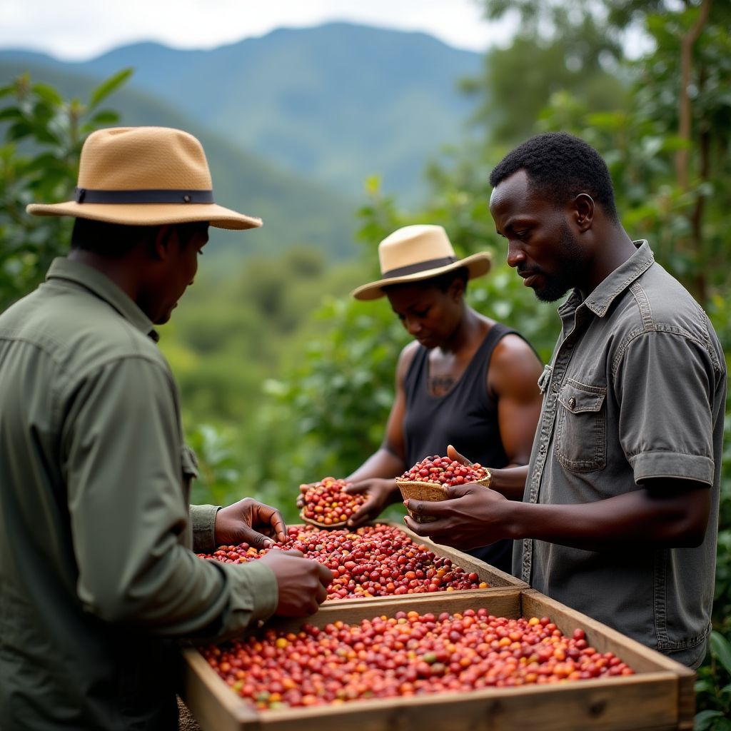 Direct trade visit to coffee farms in Ethiopia