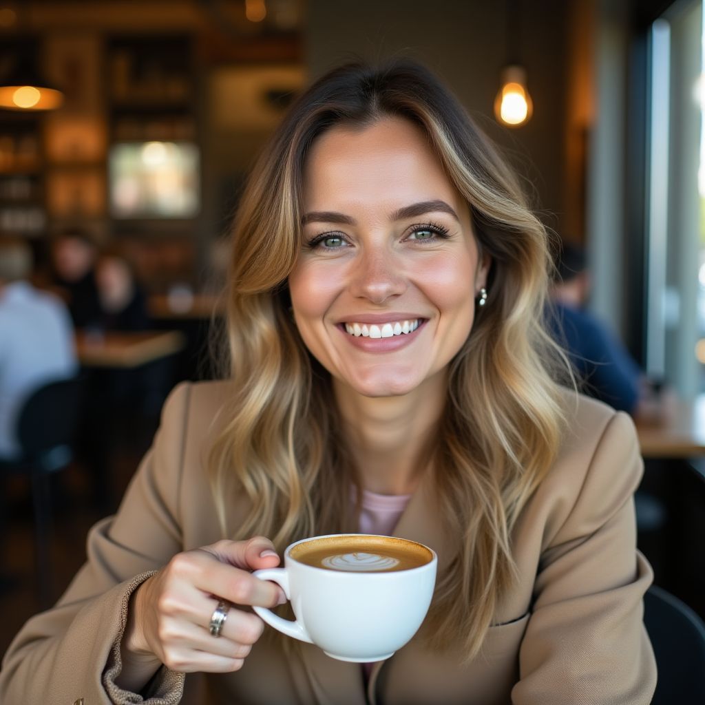 Coffee enthusiast sharing experience