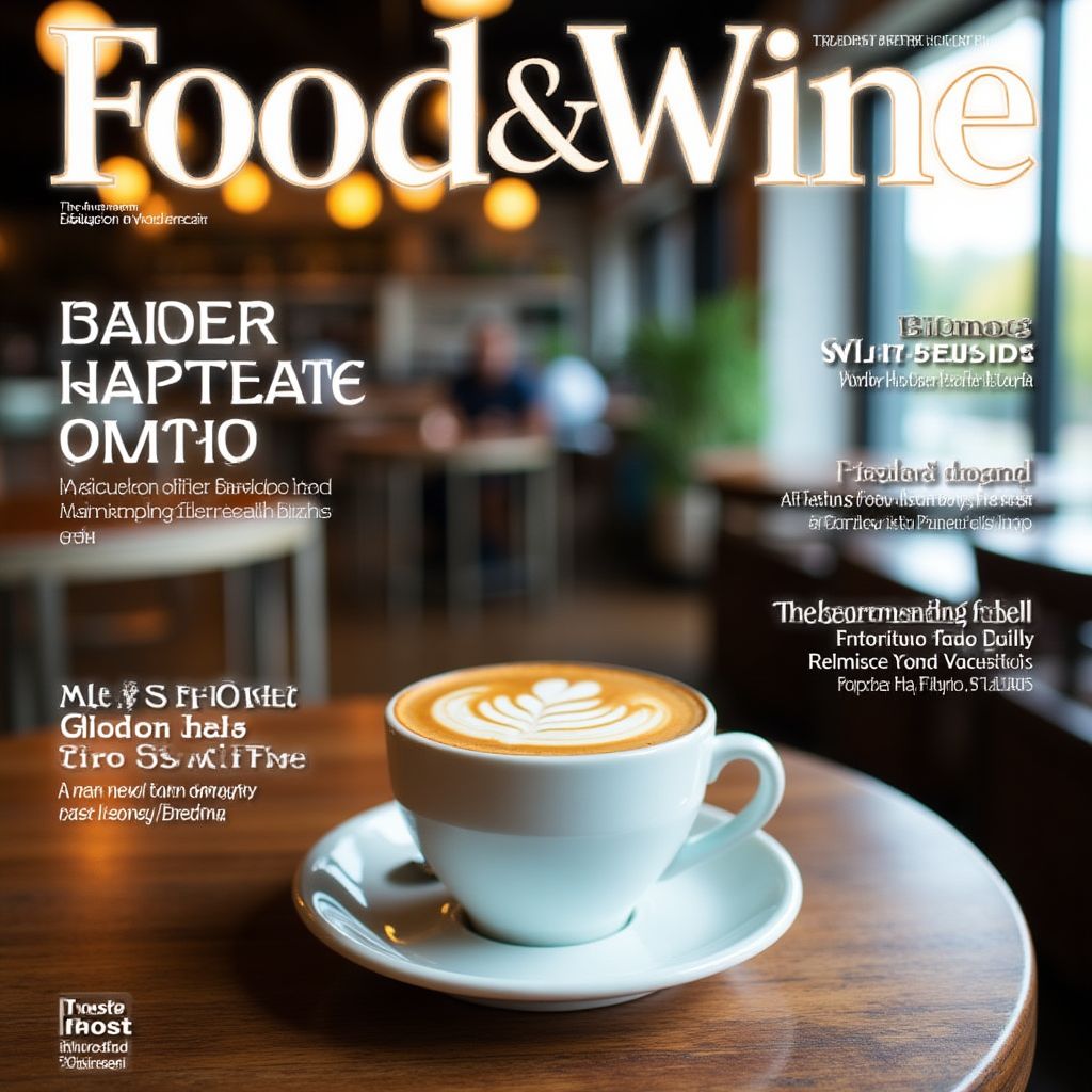 Food & Wine magazine Australian coffee special