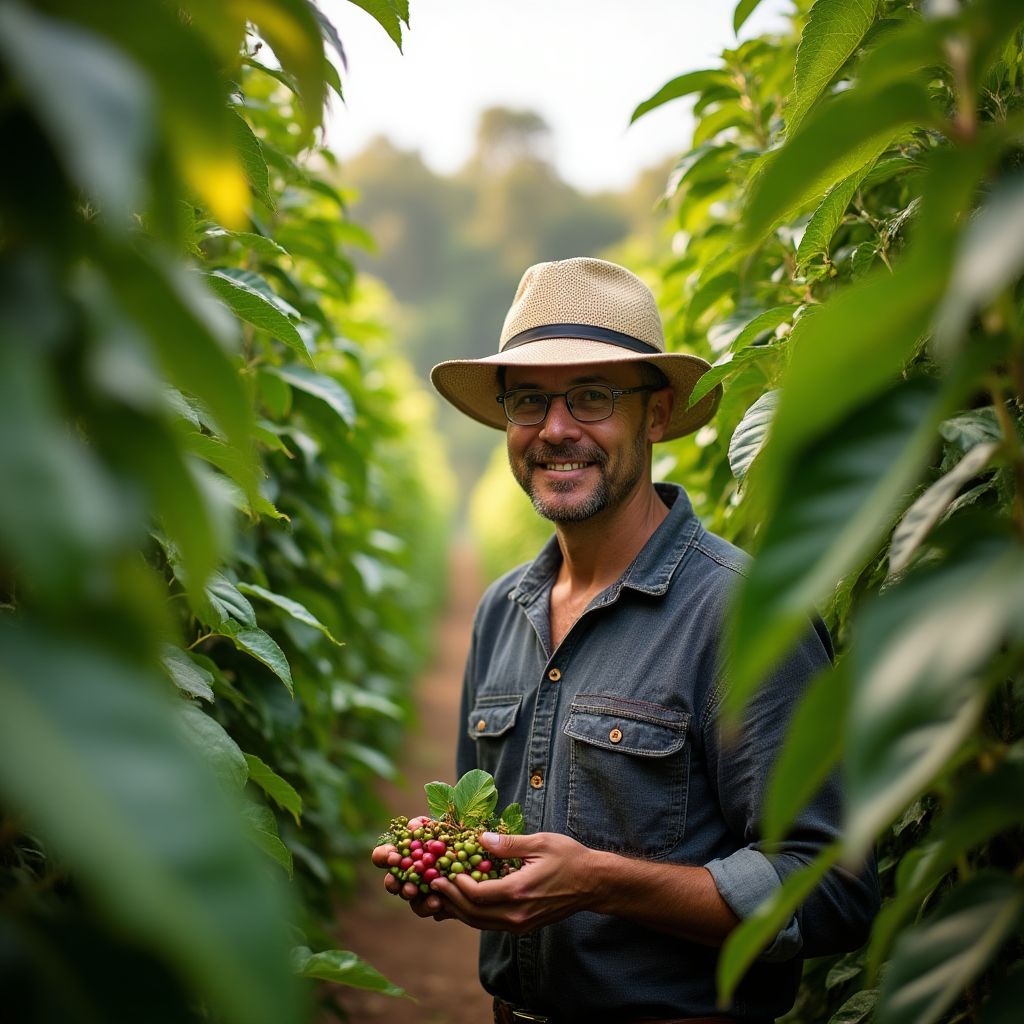 Sustainable coffee farming research