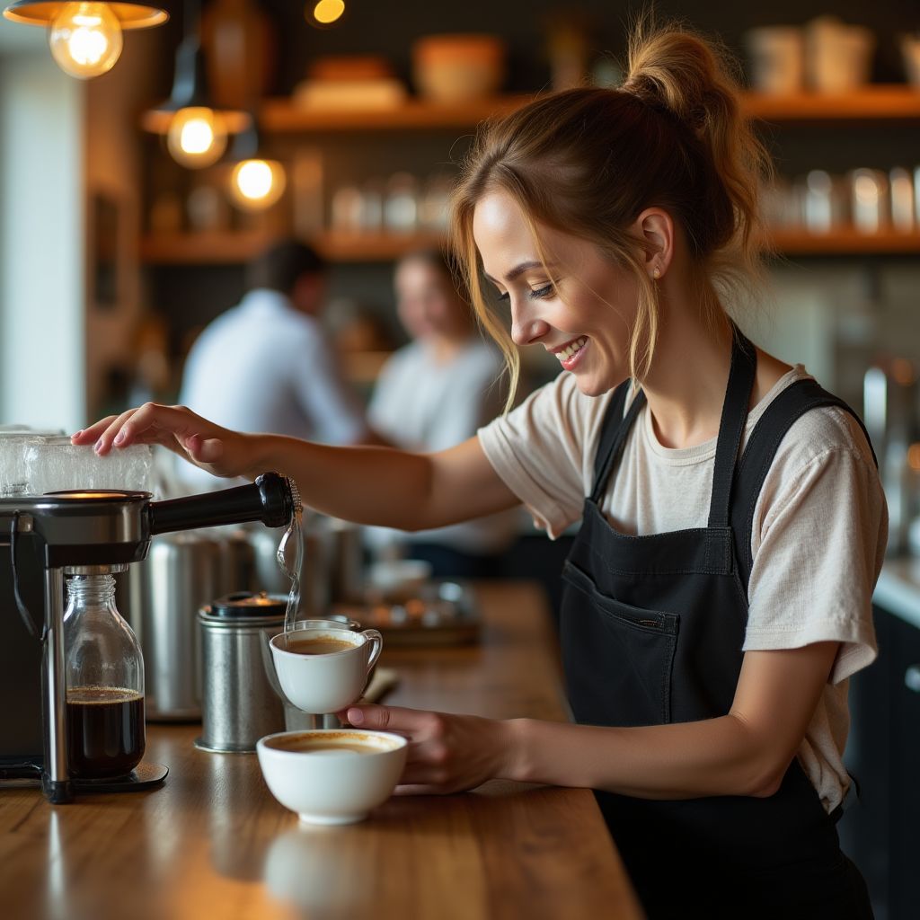 Master Barista Emily Thompson