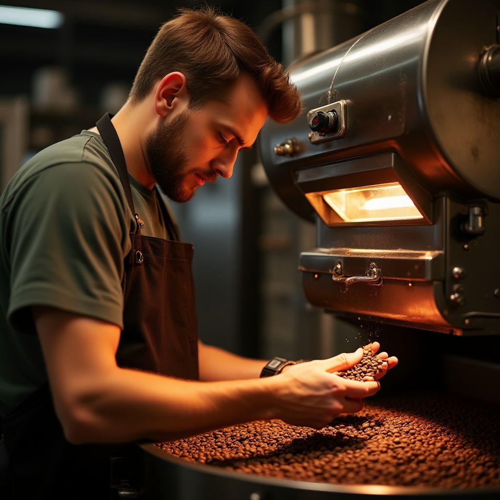 Coffee Roaster James Wilson