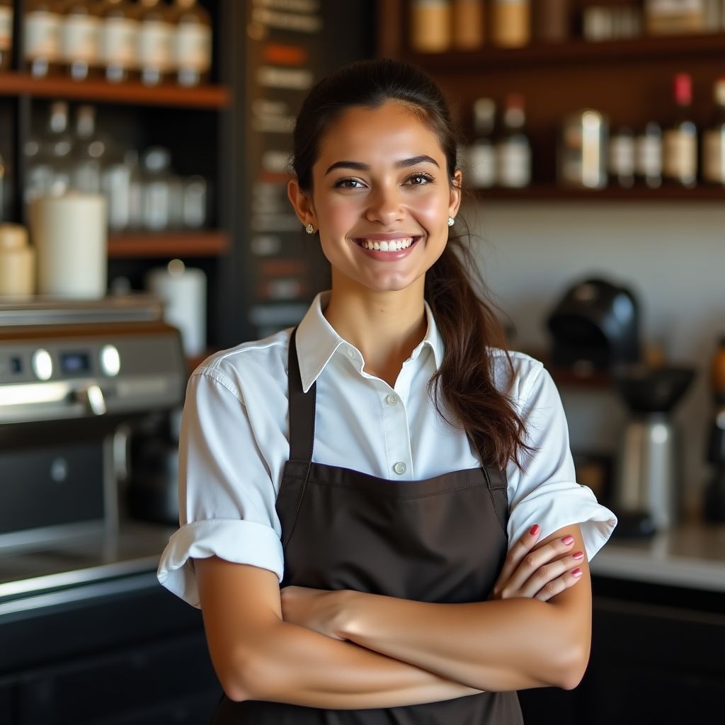 Portrait of Sophia Rodriguez, International Barista